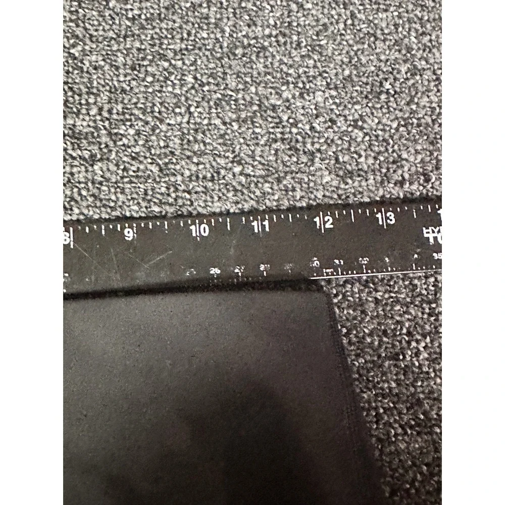Lululemon CrossFit Addict High Rise Crop‎ Leggings Black Womens Size 6 Training